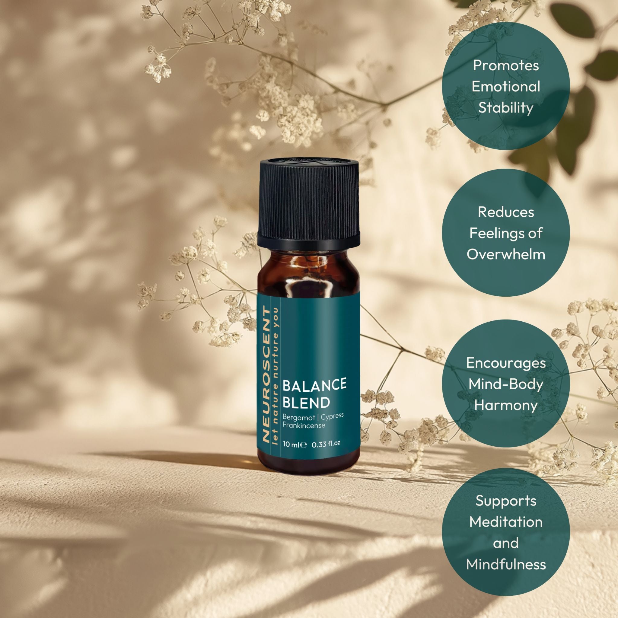 Balance Essential Oil Blend 10ml - NeuroScent