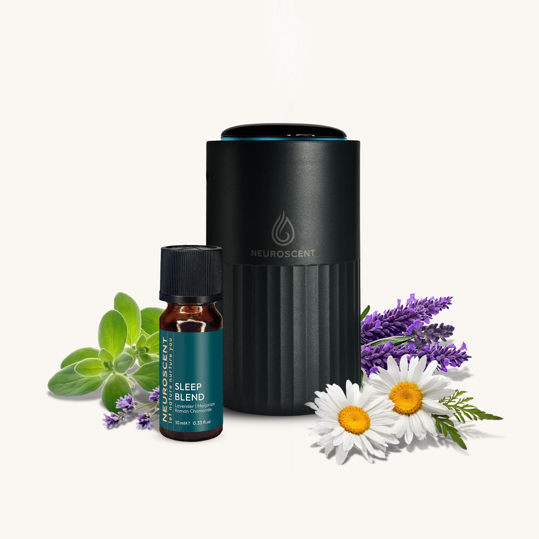 Portable Diffuser with Essential Oil Blend - NeuroScent