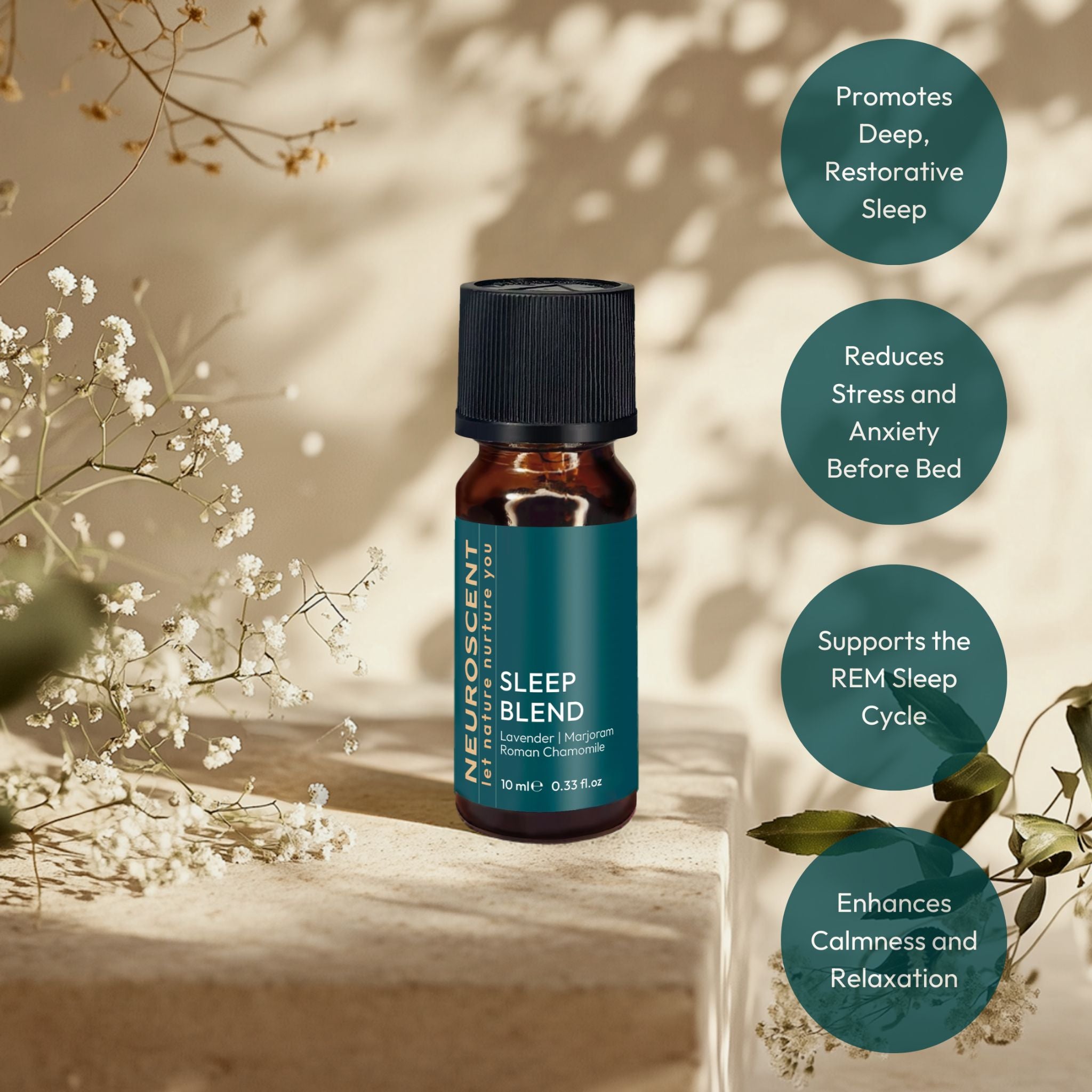 Sleep Essential Oil Blend 10ml - NeuroScent